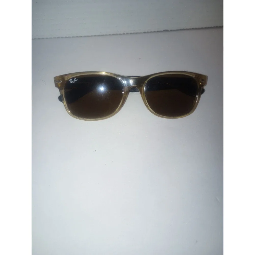 Ray-Ban New Wayfarer Sunglasses Polished‎ Honey/Brown Lens (RB2132 945/55[]18